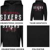 Ultra Game Men’s NBA Official Super Soft Get Right Hoodie Sweatshirt(Black)