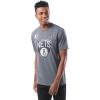 Ultra Game Men’s NBA Official Super Soft Players T-Shirt(Heather Charcoal)
