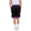 Ultra Game NBA Boys Active Knit Basketball Training Shorts(Black)