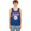 Ultra Game NBA Mens NBA Official Tank Top Mesh Sleeveless Muscle T-Shirt(Team Color 23)