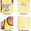Ultra Game NBA Mens NBA Official Tank Top Mesh Sleeveless Muscle T-Shirt(Team Color)