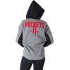 Ultra Game NBA Womens Standard Full Zip Hoodie Sweatshirt Jacket(Heather Gray)