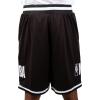 Ultra Game NBA mens Chrome Basketball Shorts(Black)