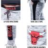 Ultra Game NBA womens Basic Active Fleece Jogger Sweatpants for Women(Space Dye Gray)