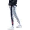 Ultra Game NBA womens Basic Active Fleece Jogger Sweatpants for Women(Space Dye Gray)