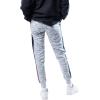 Ultra Game NBA womens Basic Active Fleece Jogger Sweatpants for Women(Space Dye Gray)