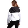 Ultra Game NBA womens Soft Fleece Crop Top Pullover Hoodie Womens(Black)
