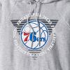 Ultra Game NBA womens Soft Fleece Crop Top Pullover Hoodie Womens(Gray)