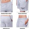Ultra Game WNBA Womens WNBA Official Super Soft Full Court Basketball Shorts(Heather Gray)