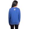 Ultra Game Women’s NBA Official Extra Soft Fleece Distressed Oversized Pullover Sweatshirt(Team Color)