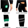 Ultra Game Women’s NBA Official Leggings Perimeter Fitness Sport Yoga Pants(Boston Celtics)