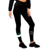 Ultra Game Women’s NBA Official Leggings Perimeter Fitness Sport Yoga Pants(Milwaukee Bucks)