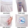 Ultra Game Women’s NBA Official Super Soft Active Fleece Sweatpants Joggers(Sand)