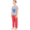 Ultra Game Youth NBA Official 2-Piece PJs Lounge Pants & Tee Set(Boy Sizes)