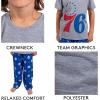 Ultra Game Youth NBA Official 2-Piece PJs Lounge Pants & Tee Set(Boy Sizes)