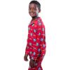 Ultra Game Youth NBA Official 2-Piece Super Soft Button Down Pajamas Set(Boys Sizes)