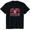 WNBA Atlanta Dream T-Shirt(Black)
