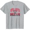 WNBA Atlanta Dream T-Shirt(Heather Grey)