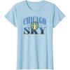 WNBA Chicago Sky Courtside T-Shirt(Baby Blue)