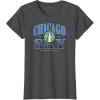 WNBA Chicago Sky Courtside T-Shirt(Dark Heather Grey)
