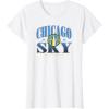WNBA Chicago Sky Courtside T-Shirt(White)