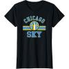 WNBA Chicago Sky Downtown T-Shirt(Black)