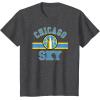 WNBA Chicago Sky Downtown T-Shirt(Dark Heather Grey)