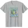 WNBA Chicago Sky Home Court T-Shirt(Heather Grey)