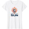 WNBA Connecticut Sun Fan Base T-Shirt(White)