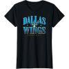 WNBA Dallas Wings Courtside T-Shirt(Black)