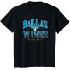 WNBA Dallas Wings Courtside T-Shirt(Black)