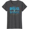 WNBA Dallas Wings Courtside T-Shirt(Dark Heather Grey)