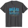 WNBA Dallas Wings Courtside T-Shirt(Dark Heather Grey)