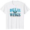 WNBA Dallas Wings Courtside T-Shirt(White)