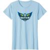 WNBA Dallas Wings Fan Base T-Shirt(Baby Blue)