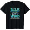 WNBA Dallas Wings Home Court Game Day T-Shirt(Black)