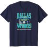 WNBA Dallas Wings Home Court Game Day T-Shirt(Navy Blue)