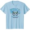 WNBA Dallas Wings Top Class Out of Bounds T-Shirt(Baby Blue)