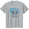 WNBA Dallas Wings Top Class Out of Bounds T-Shirt(Heather Grey)