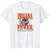 WNBA Indiana Fever Home Court T-Shirt(White)