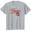 WNBA Indiana Fever Officially Licensed T-Shirt(Heather Grey)