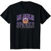 WNBA Los Angeles Sparks Courtside T-Shirt(Black)