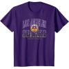 WNBA Los Angeles Sparks Courtside T-Shirt(Purple)