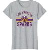 WNBA Los Angeles Sparks Downtown T-Shirt(Heather Grey)