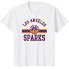 WNBA Los Angeles Sparks Downtown T-Shirt(White)