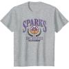 WNBA Los Angeles Sparks Top Class Out of Bounds T-Shirt(Heather Grey)