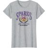 WNBA Los Angeles Sparks Top Class Out of Bounds T-Shirt(Heather Grey)