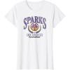 WNBA Los Angeles Sparks Top Class Out of Bounds T-Shirt(White)