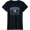 WNBA Minnesota Lynx Courtside T-Shirt(Black)