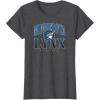 WNBA Minnesota Lynx Courtside T-Shirt(Dark Heather Grey)
